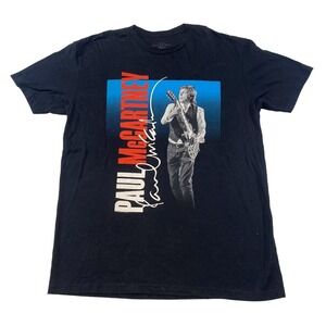 Paul McCartney Graphic Tee Thrifted Vintage Style Size XL